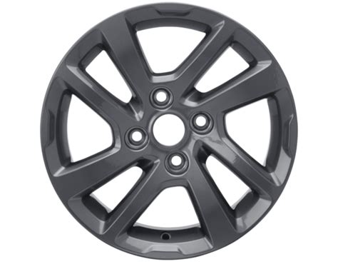 Jante de liga leve 15 4 x 2 raios cor Rock Metallic Ford catálogo