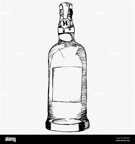 Cartoon Old Whiskey Bottle Hi Res Stock Photography And Images Alamy