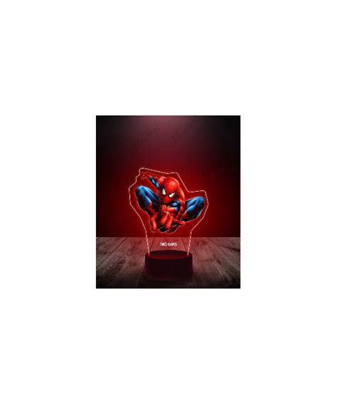 Lampka LED 3D Plexido Z Nadrukiem Spiderman Plexido Pl