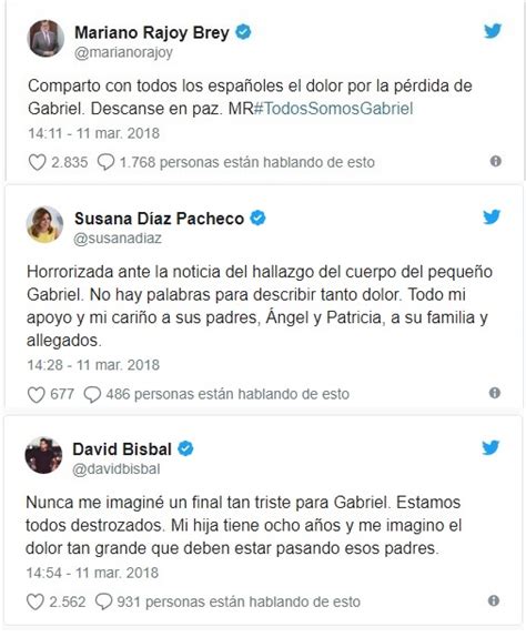 La Opini N De Almer A El Cuerpo Sin Vida De Gabriel Cruz Encontrado