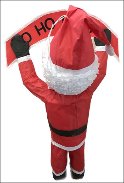 Santa Claus Pinata 42” X 23” X 10” Ebay