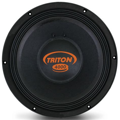 Woofer Triton Tr Polegadas W Rms Ohms Bobina Simples Em