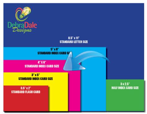 The Ultimate Guide To Index Card Sizes 4x6 Note Cards