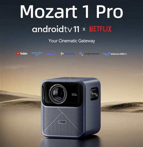 Wanbo Mozart 1 Pro Is A Portable Android TV Full HD Projector With