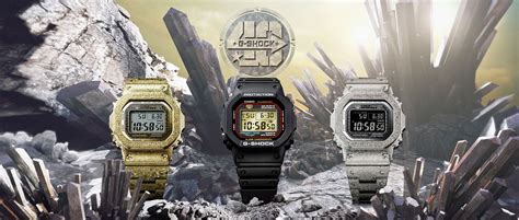 RECRYSTALLIZED SERIES 40th Anniversary Models G SHOCK 40th