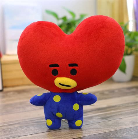 25cm Тата БТ21 БТС мягкая игрушка TATA BT21 BTS - купить с доставкой по ...