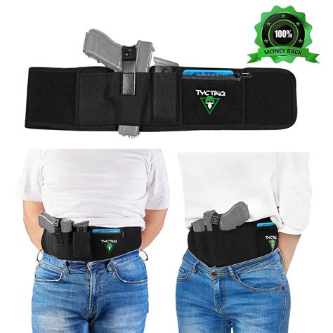 Buy Belly Band Holster For Concealed Carry Fits With Laser Neoprene Elastic Ccw Iwb Belly