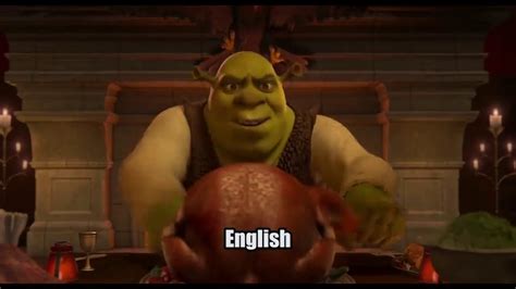 Shrek 2 Dinner Scene Polyglot Dub Youtube