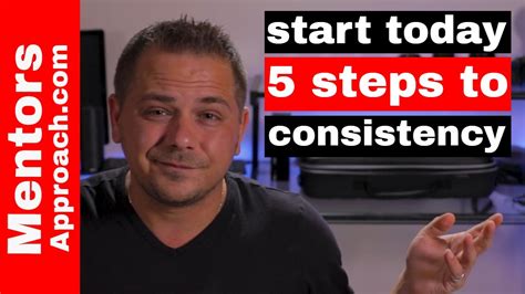 Start Being More Consistent How To Be More Consistent In Life Youtube