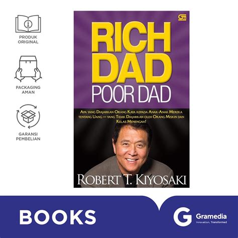 Jual Rich Dad Poor Dad Edisi Revisi Robert T Kiyosaki Shopee