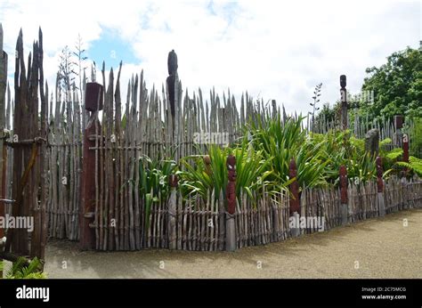 Te Parapara Maori Garden In Hamilton Gardens New Zealandits New