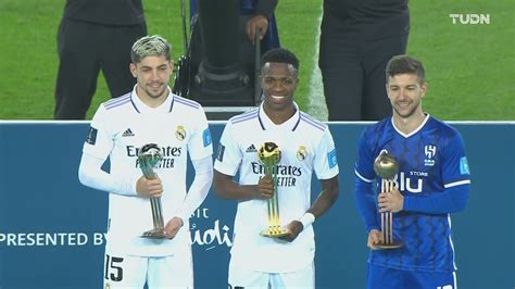 Vinicius Gana El Bal N De Oro Del Mundial De Clubes Tras Coronarse Con