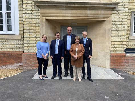 Housing Minster Robert Jenrick Visits Epsom | Chris Grayling