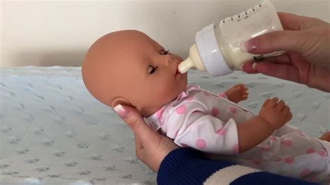 Baby Born Doll Feeding And Going To Sleep Toy Playset With Baby Doll