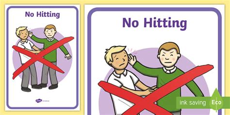 hitting display poster