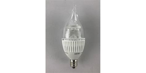 LED Dimmable Candelabra Base, Flame Tip Bulb (6-pack)