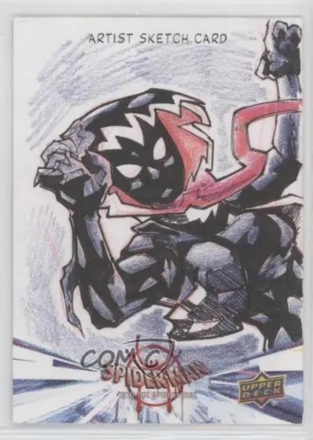 2022 Marvel Spider Man Into The Spider Verse Sketch Cards Yonami Auto 0t02 £56910 Picclick Uk