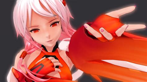 Wallpaper Illustration Anime Red Cartoon Toy Guilty Crown