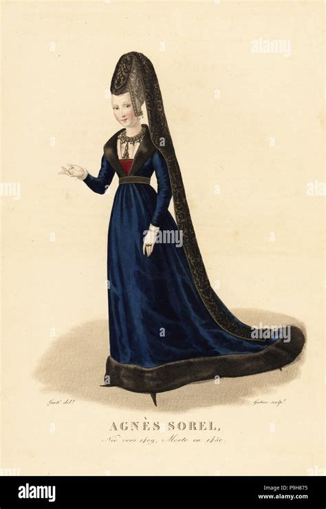 Agnes Sorel Dame De Beaute Mistress Of King Charles Vii Of France