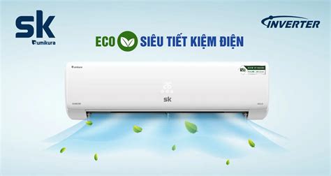 Điều Hòa Sumikura 9000Btu 2 Chiều Inverter APS APO H092 GOLD