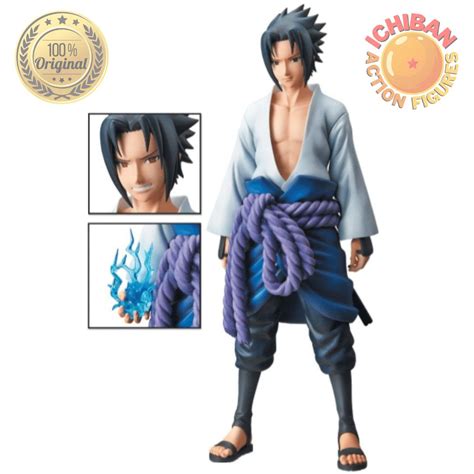 Uchiha Sasuke Grandista Original Lacrado Ichiban Action Figures