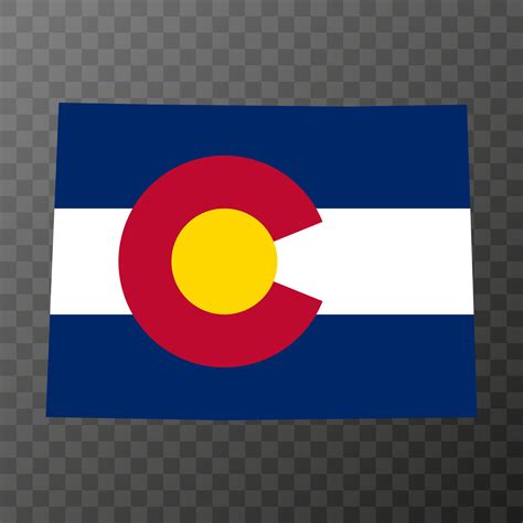 Colorado state flag. Vector illustration. 13430933 Vector Art at Vecteezy