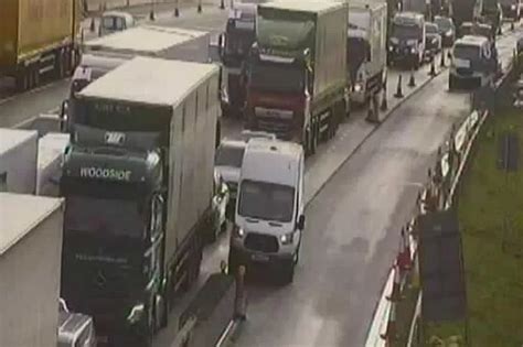 M6 Lanes Closed After Multi Car Crash Liverpool Echo