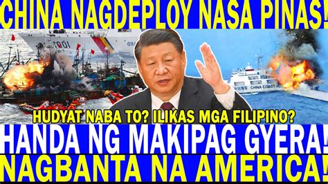 HUDYAT NABA TO HANDA NG MAKIPAG GYERA CHINA NAGDEPLOY NA NAGBANTA NA