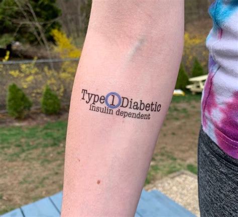 Type Diabetic Insulin Dependent Medical Alert Temporary Etsy Artofit