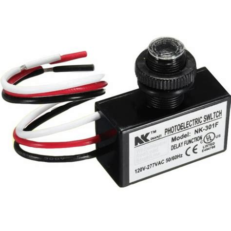 120 277v Dusk To Dawn Sensor Photoelectric Switch Light Photocell