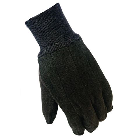 True Grip General Purpose Large Brown Cotton Jersey Gloves 9127 26