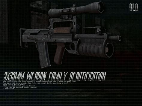 9x39mm Weapon Family Beautification addon - S.T.A.L.K.E.R. Anomaly mod for S.T.A.L.K.E.R.: Call ...