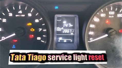 Tata Tiago Service Light Reset How To Reset Service Reminder In Tata