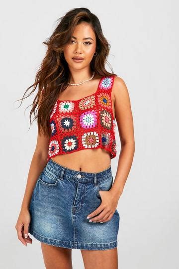 Crochet Bralettes Boohoo Uk