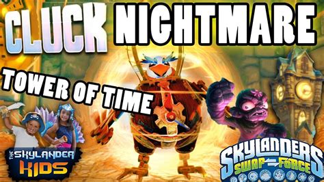 Let S Play Skylanders Swap Force Nightmare Mode Tower Of Time Cluck