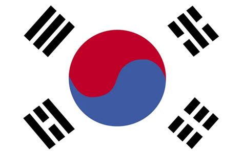 Bendera korea selatan Stok Foto, Bendera korea selatan Gambar Bebas ...