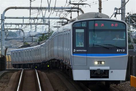 2nd Train 【相鉄】8000系8713×108713fが運用復帰の写真 Topicphotoid78443