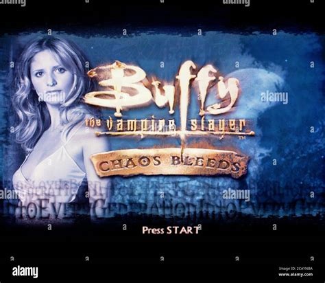 Buffy The Vampire Slayer Chaos Bleeds Nintendo Gamecube Videogame