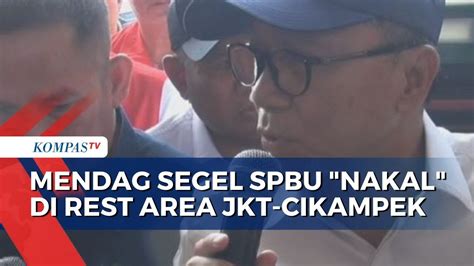 SPBU Nakal Di Rest Area Jakarta Cikampek Disegel Mendag Ada Alat