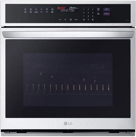 Lg 30” Printproof® Stainless Steel Built In Single Electric Wall Oven