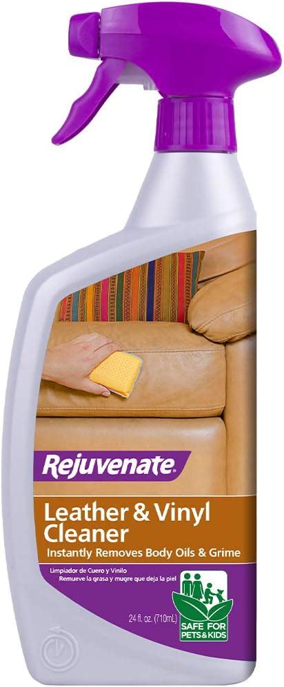 Rejuvenate Leather And Vinyl Cleaner Instantly Removes Body Oils And