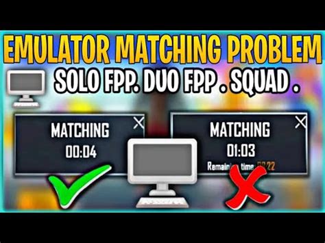 Pubg Emulator Matching Problem Solve Fpp Duo Fpp Squad Fpp Tpp Solo Duo