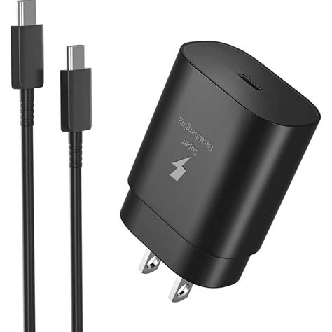 Original Cargador Súper Rápido Cargador Rápido Usb C De 25 W Y Cable De Carga Rápida Usb C A C