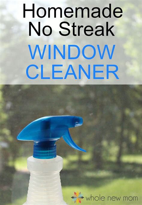 Homemade Window Cleaner Diy Glass Cleaner Recipe