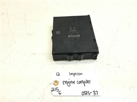 2012 SUBARU IMPREZA AUTO OEM ENGINE CONTROL COMPUTER MODULE 22765AC421