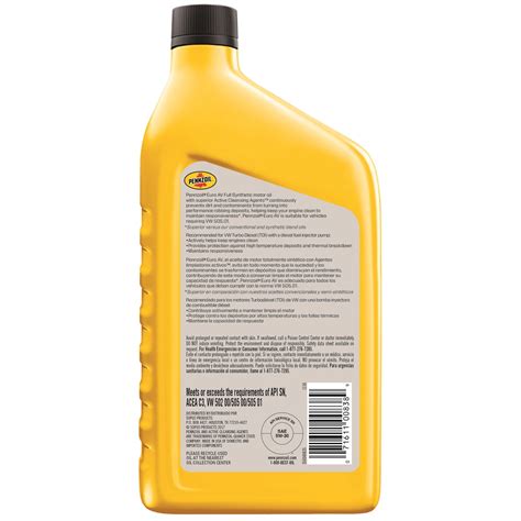 Buy Pennzoil Platinum Euro 5w 30 Full Synthetic Motor Oil 1 Qt Online