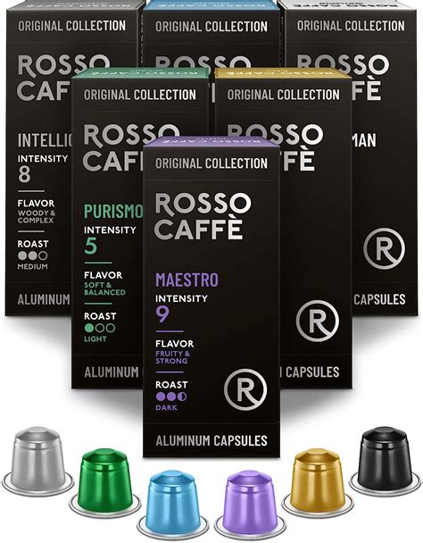 Capsule di Caffè Confezione Assortita Compatibili con Macchine