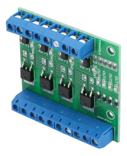 Pwm Canais Mos Fet Module Plc Amplificador Placa De Circui