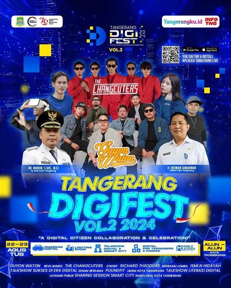 Pemkot Mengenal Tangerang Digital Festival Yang Akan Digelar Pada 22