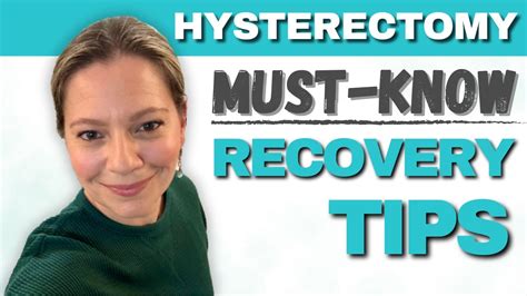 Discover The Top 5 Secrets For Hysterectomy Healing Youtube